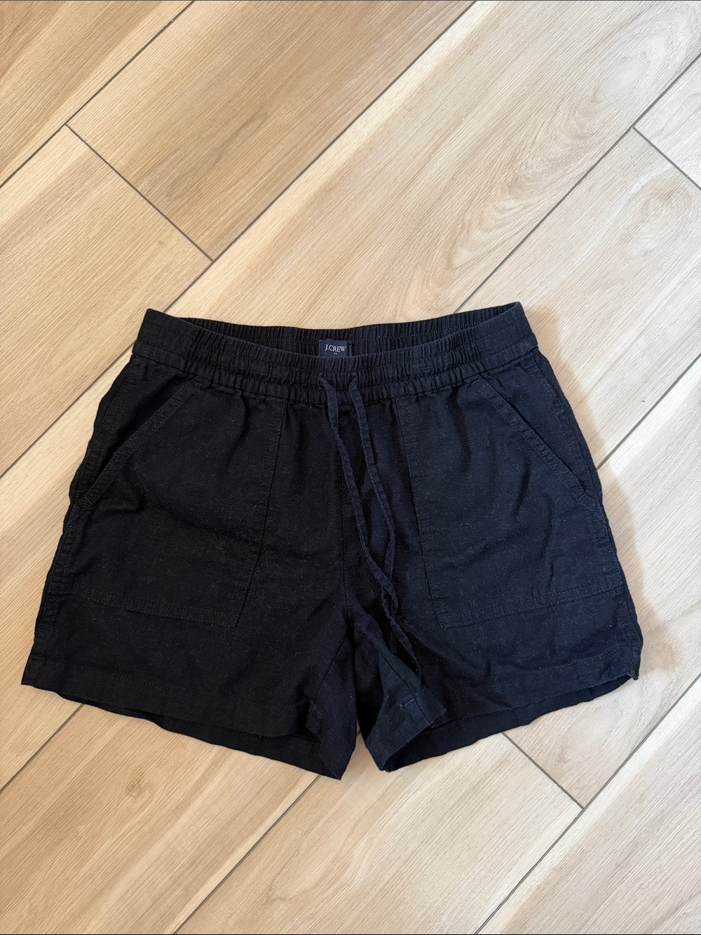 J. Crew Striped Drawstring Shorts